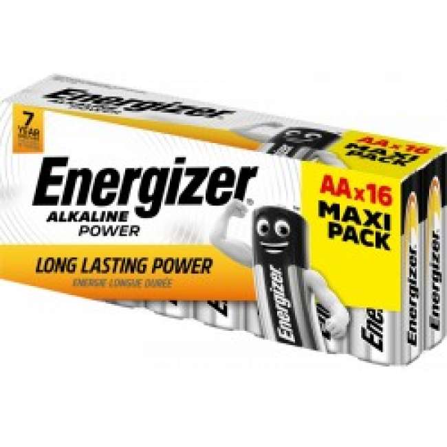 Priser på Energizer Power AA 16 pack Tray - Batteri