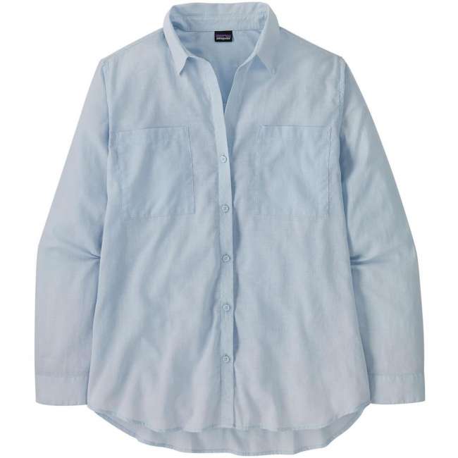 Priser på Patagonia Womens LW A/C Buttondown (Blå (FLECK BLUE) X-large)